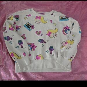 JoJo Siwa Girls size 6/6x crew neck sweatshirt.